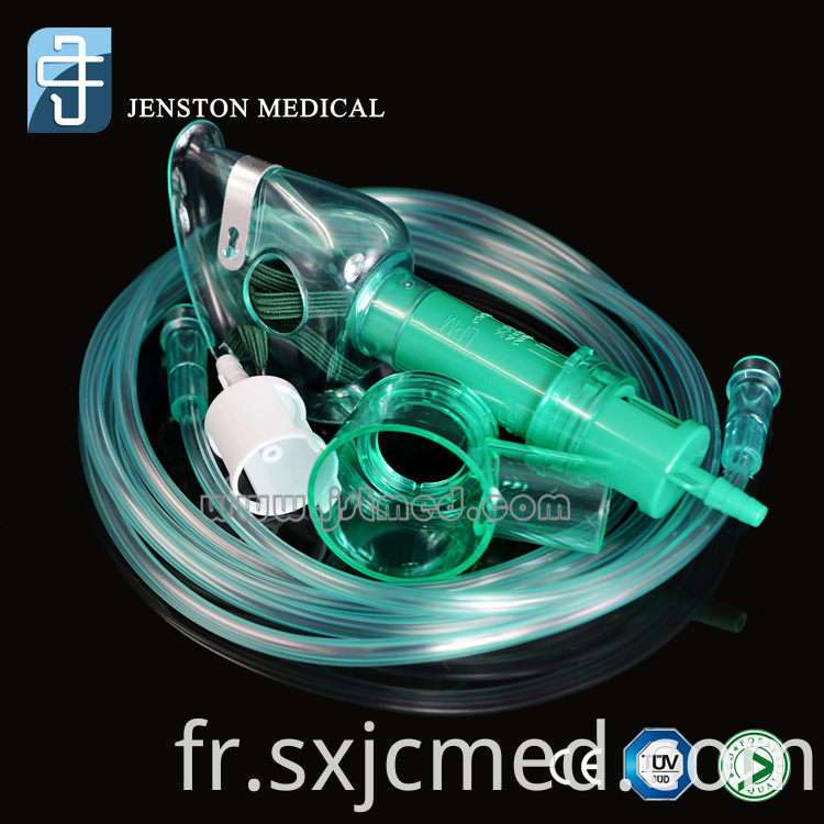 Disposable Audlts Medical Single Use Nebulizer Jar Mask